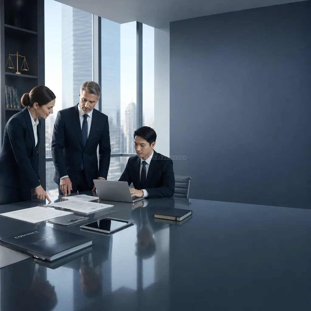 企業法務のコンサルティング風景